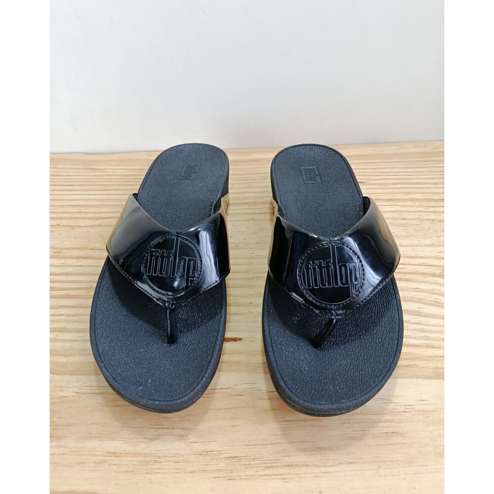 Women’s FitFlop Black Thong Sandals. Size 7 US Women - Picture 2 of 9